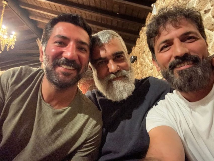 Üçü bir arada… Feyyaz Duman, Berkay Ateş ve Caner Cindoruk aynı filmde