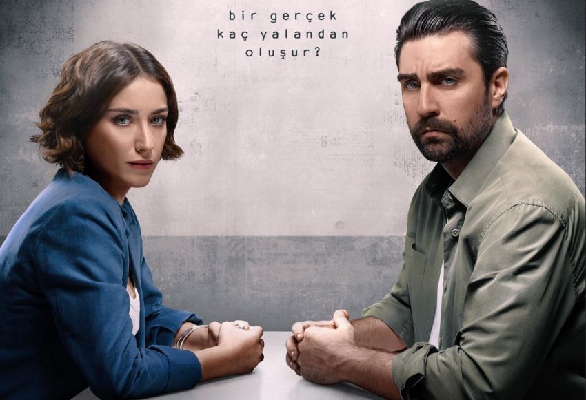 Hazal Kaya ve Çağlar Ertuğrul’lu “Sorgu” dizisinin afişi yayınlandı