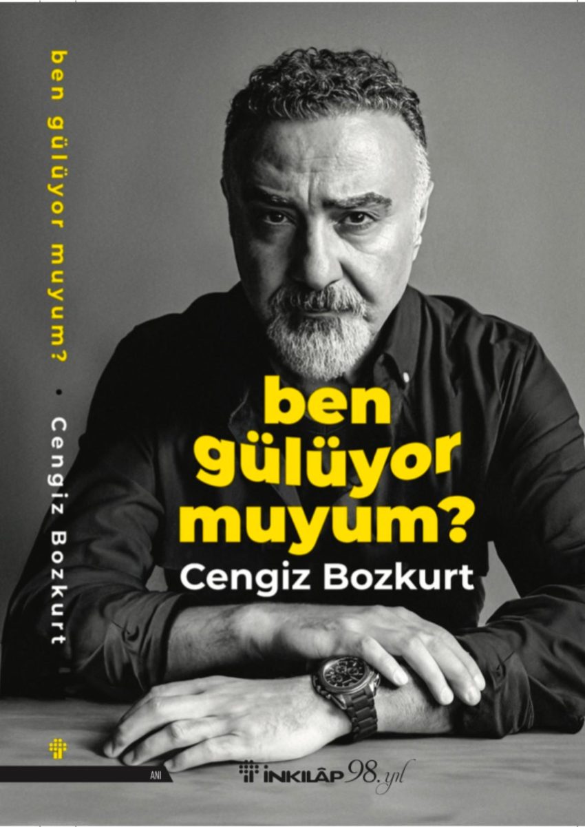 Leyla dizisinin Selman’ı Cengiz Bozkurt’tan ilk kitap: Ben Gülüyor Muyum?